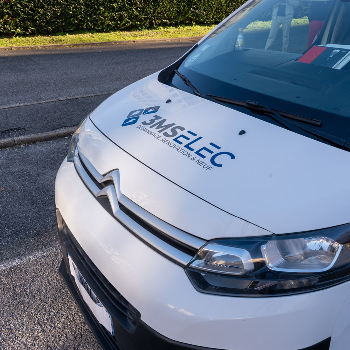 flocage véhicule utilitaire lyon 3MSELEC